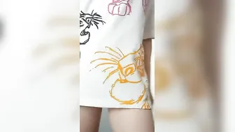Short Dress porn video – You dont need much to be happy