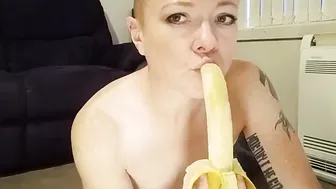 Oral Sex technique on banana... wanna watch more?