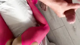 Cougar MILF inside tights anal vaginal facecum sperm creampie