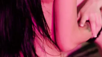 Lesbea Thin dark haired dyke sex Jenny Doll and Lexi Dona