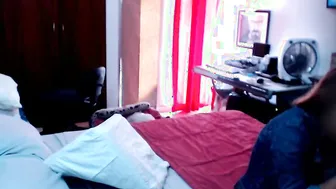 Hispanic with gigantic natural breast getting a crazy hot penis to