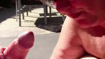 Get his Cum all over my Face..