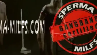 Cum Cum Gang Bang For Dirty Jizz Mom Bitchy Jana -