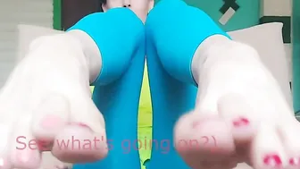 Lesbian Bdsm porn video – I want you to lick all my foot if you