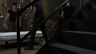 Tied eastern getting double penetration with gigantic dicks