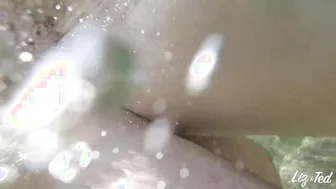 cumshot at the river
