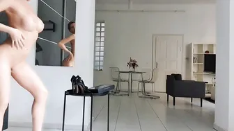 Pvc Pantyhose Highheels