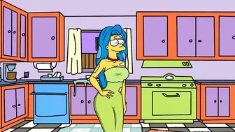 The Simpson Simpvill Part four Marge is Nude and Soak by LoveSkySanX