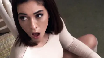 HORNYHOSTEL - (Ginebra Bellucci Jesus Reyes) - Big Boobed 18 Year Old With A Bushy Pussy Getting Boned By big black dick
