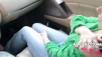 Jordan Squirting into my vehicle