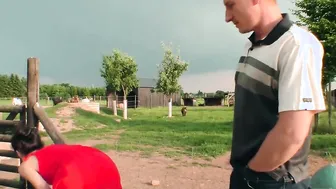 German slender amateur teenie with tiny breasts try public sex