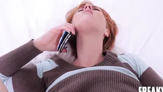 Milf Talks On Phone Son Freeuses Her