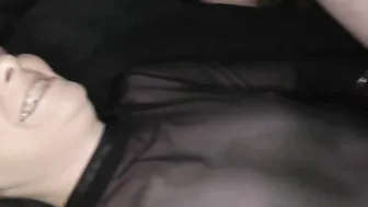 Vulgar young bimbos Maddison and Catalia enjoy a GODDESS gang bang party