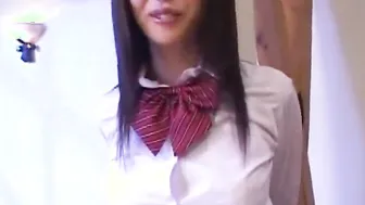Barely Legal college girl dildoed rough inside threeway