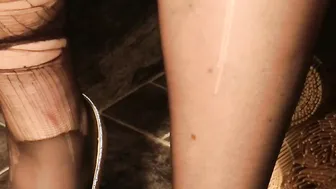 Annadevot - I hate ladders Stockings ruined