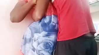 We had sex inside the kitchen with painful sex desiwife