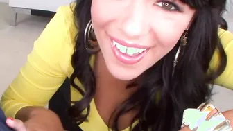 AVA DALUSH - BIG TIT BRITISH GODDESS SUCK  FUCKS