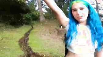 She enters homemade property and into order not to be