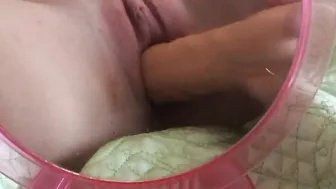 Goddess milf Fucking her vagina with a toy. She likes