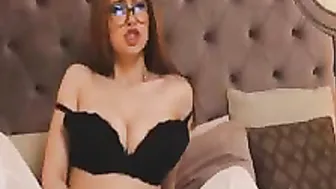 Fingers Herself And Plays With Her Clit