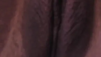 Gigantic butt got screwed with a huge vibrator inside her cunt