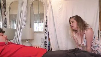 Beg porn video – Step Daughter begs stepdad to let her suck his cock