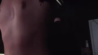 Spanking and making a beauty teenie cum thru bdsm