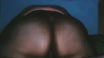 Look how my gigantic booty moves fucking inside the dark