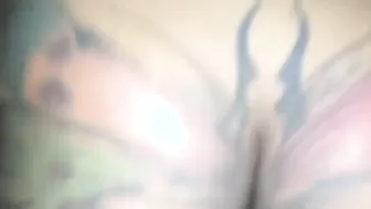 gigantic butt bi freak ride a strap