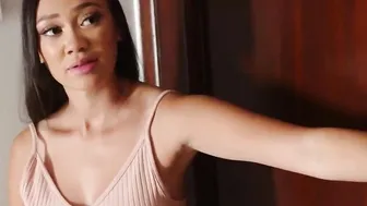 Banging big titted half black eastern classmate