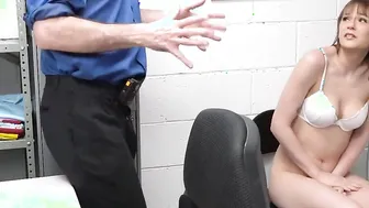 FuckThief.com - Dark Haired Thief 18 Year Old Getting Nailed into Backroom For Shoplifting - Wrex Oliver Rebecca Vanguard
