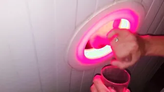 Save cum at the glory hole from strangers for sloppy