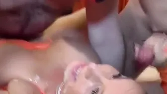 flexi Bae Susi hard group banged