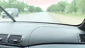 Fuck a fellow traveler right next to the vehicle and