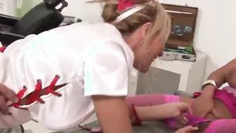 Women Jasmine African and Stacey Saran share warm cum