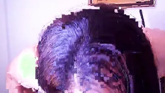 Squeeze my cock and put it into your huge mouth
