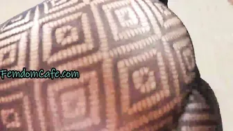 AFRICAN BOMBSHELL WANTS YOU TO EAT YOUR CUM NAUGHTY CEI HUGE BOOBS FAT BOOTY WORSHIP FISHNET STOCKINGS NYLON BAE MAKE