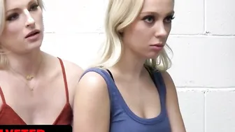 Shoplyfter - 2 Blonde Teenagers Caught Stealing Bikinis Instructed To