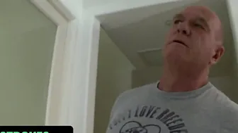 Family Grind - Hot 18 Yo Step Daughter Getting Surprised By
