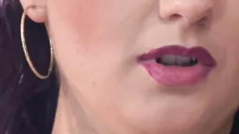 A penis stuck inside her butt is not enough for