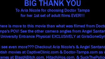 Become Doctor Tampa  Examine Angel Santana With Nurse Aria