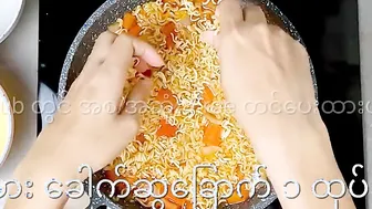 Not only Myanmar sluts love Cooking but also Dick Sucking Off