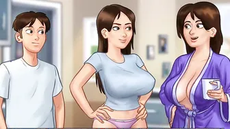 Summertime Step: Brother Asks His StepSister If She Wants To
