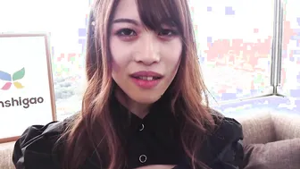 Kana Mogami first time on camera sex clip and interview - Cheating Japanese housewife getting nude and fingerfucks her cunt