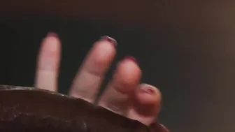Gigantic butt step daughter Jessica Ryan sucking off ebony stepdads gigantic african penis