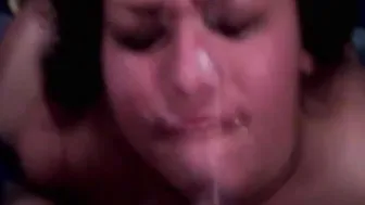 3 angles of the same facial blast on a lovely