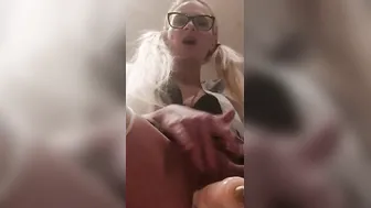 very very soak and wet vagina sex machine
