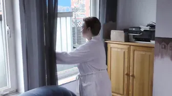 AMATEUREURO - Fat Housewife Seduces And Fucks Her Neighbour