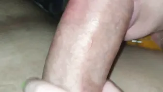 Swallowed mouthful of cum – close-up bj