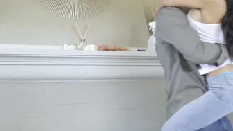 Shay Evans Big Boobed Hispanic Grab Penis For Cum